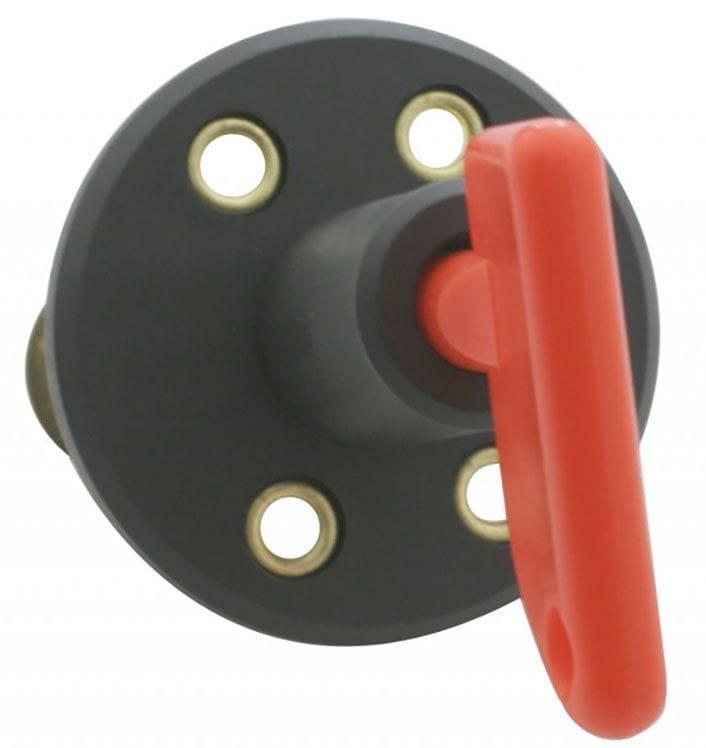 UPI Plastic, 350A continuous, 500A Momentry UPI Reproductions Battery Disconnect Switch UPS1202 SR