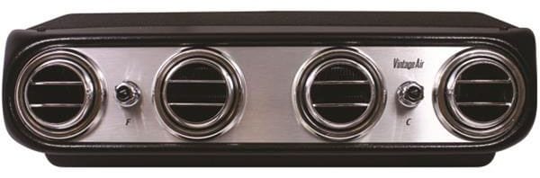 VINTAGEAIR Vintage Air Heritage Cool Only, Under Dash Brushed Aluminium Face VA674003 SR