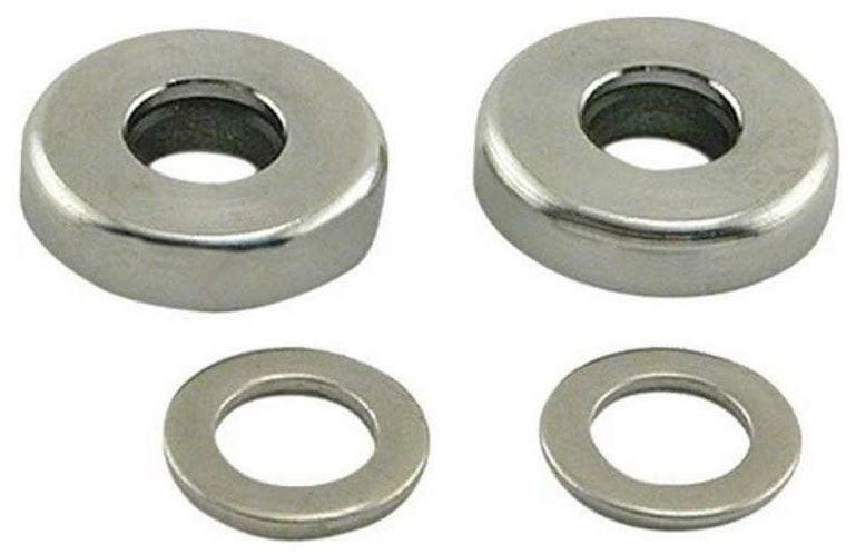 VINTIQUE Suit 1928-32 Ford Passenger Car & 1928-34 Pickup Vintique Vintique Inc Chrome Slide Arm Washer Set VIA-45477-SS SR