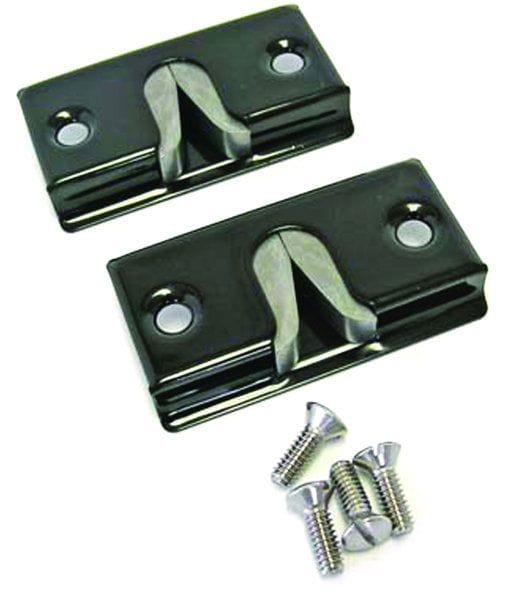 VINTIQUE Suit 1932 Ford Closed Car, Cabriolet & Pickup Vintique Vintique Inc Female Door Dovetails (Black Finish) VIB-35576-BS SR