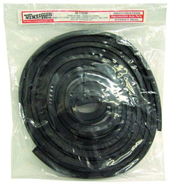 VINTIQUE Suit 1935-36 Ford Coupe Vintique Vintique Inc Boot Lid Seal VI48-713540 SR