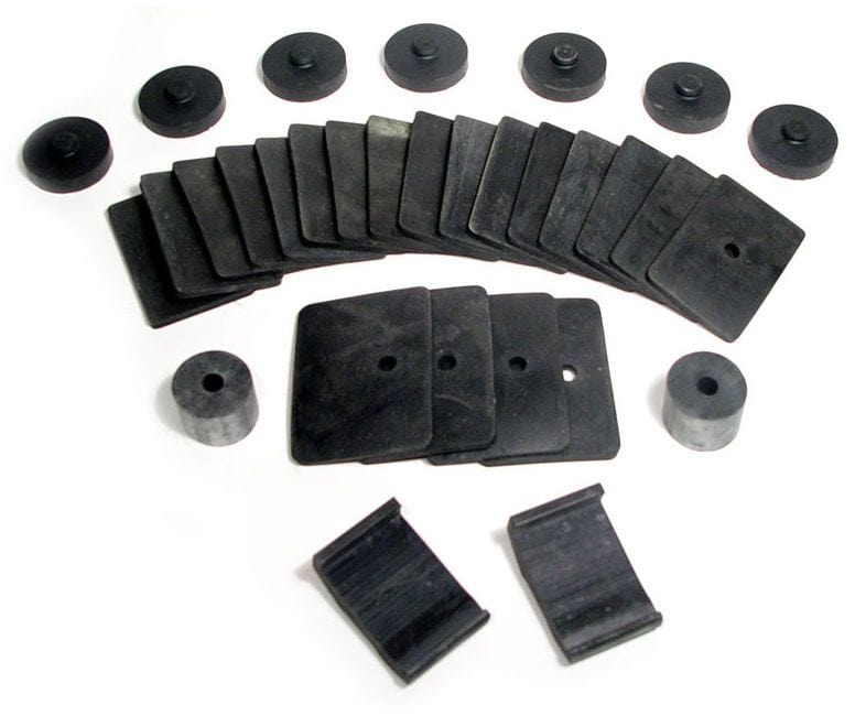 VINTIQUE Suit 1937-40 Ford Closed Car Vintique Vintique Inc Body To Frame Rubber Insulator Mount VI78-5001 SR