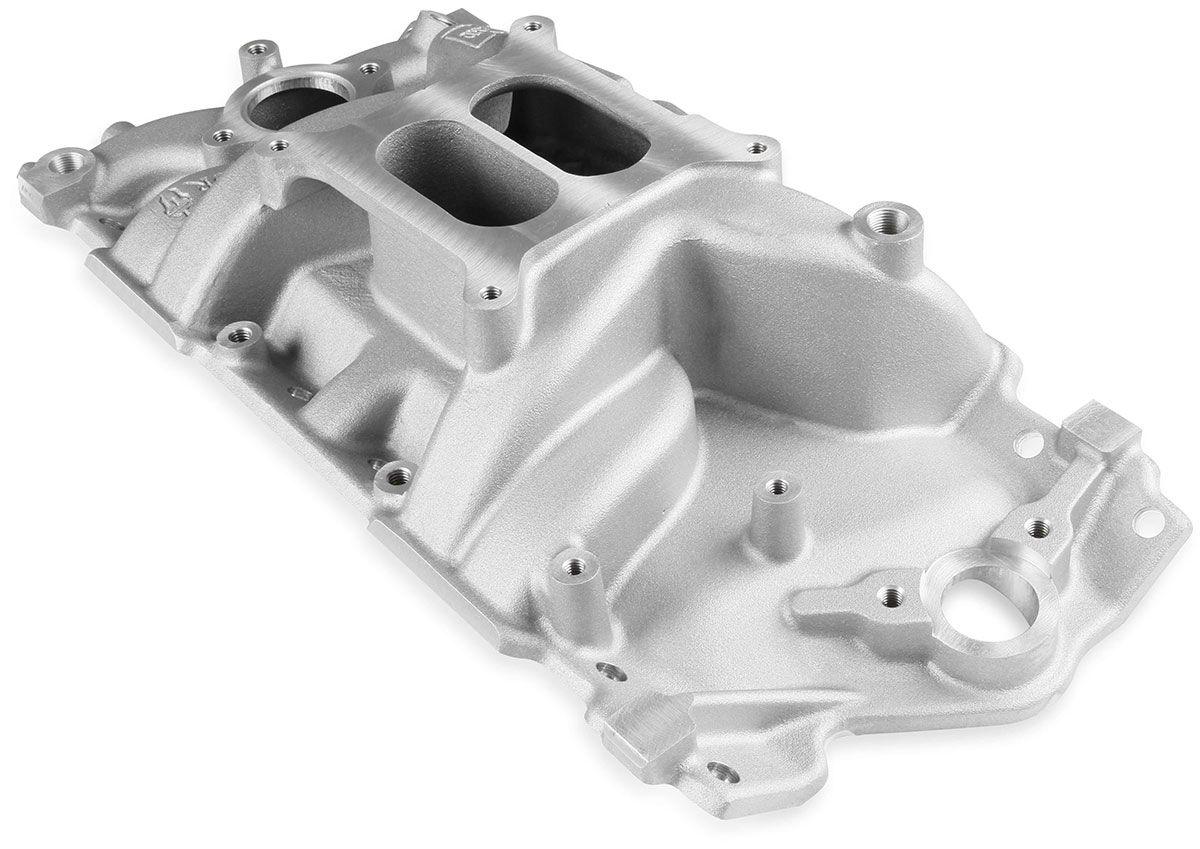 Weiand Non/EGR 262ci-400ci, 1955-1986 Cylinder Heads, Satin Finish Weiand Weiand SB Chev Speed Warrior Intake Manifold WM8150 SR