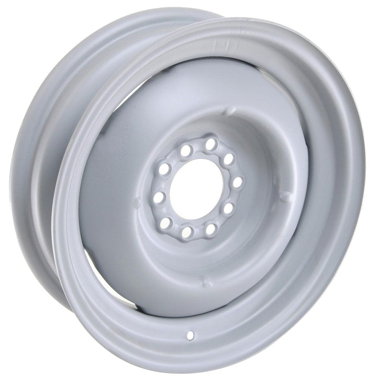 WHEELVINT 4-1/2 & 4-3/4" Bolt Circle With 2-3/4" Back Space Wheel Vintiques Gennie Steel Rim 16 x 4-1/2" - Grey Primer Finish WV14-64212234 SR