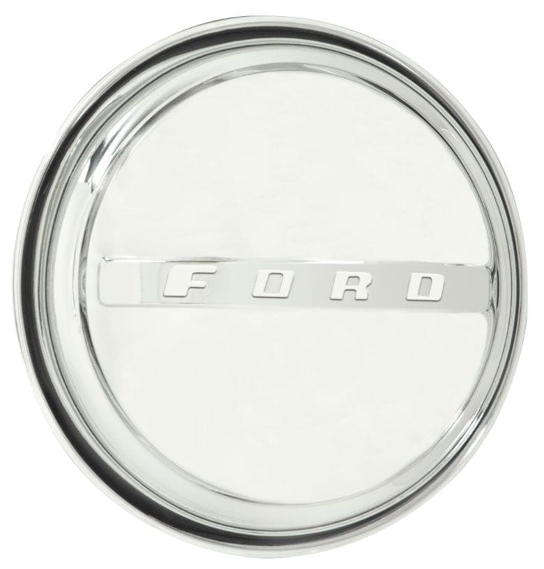 WHEELVINT Smooth With Ford Logo Wheel Vintiques WV2012-B - 1947/48 FORD HUBCAP EA SR