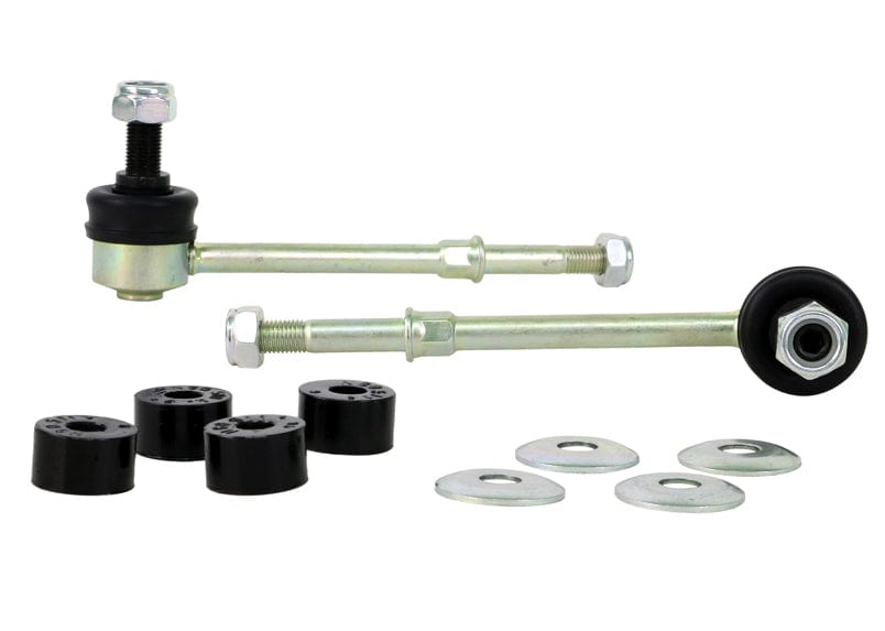 Whiteline 10 x 16 x 26 cm / 163mm - horizontal/vertical - 12mm ball stud/10mm bushing shank Front Sway Bar Link to Suit Nissan Patrol GU SR