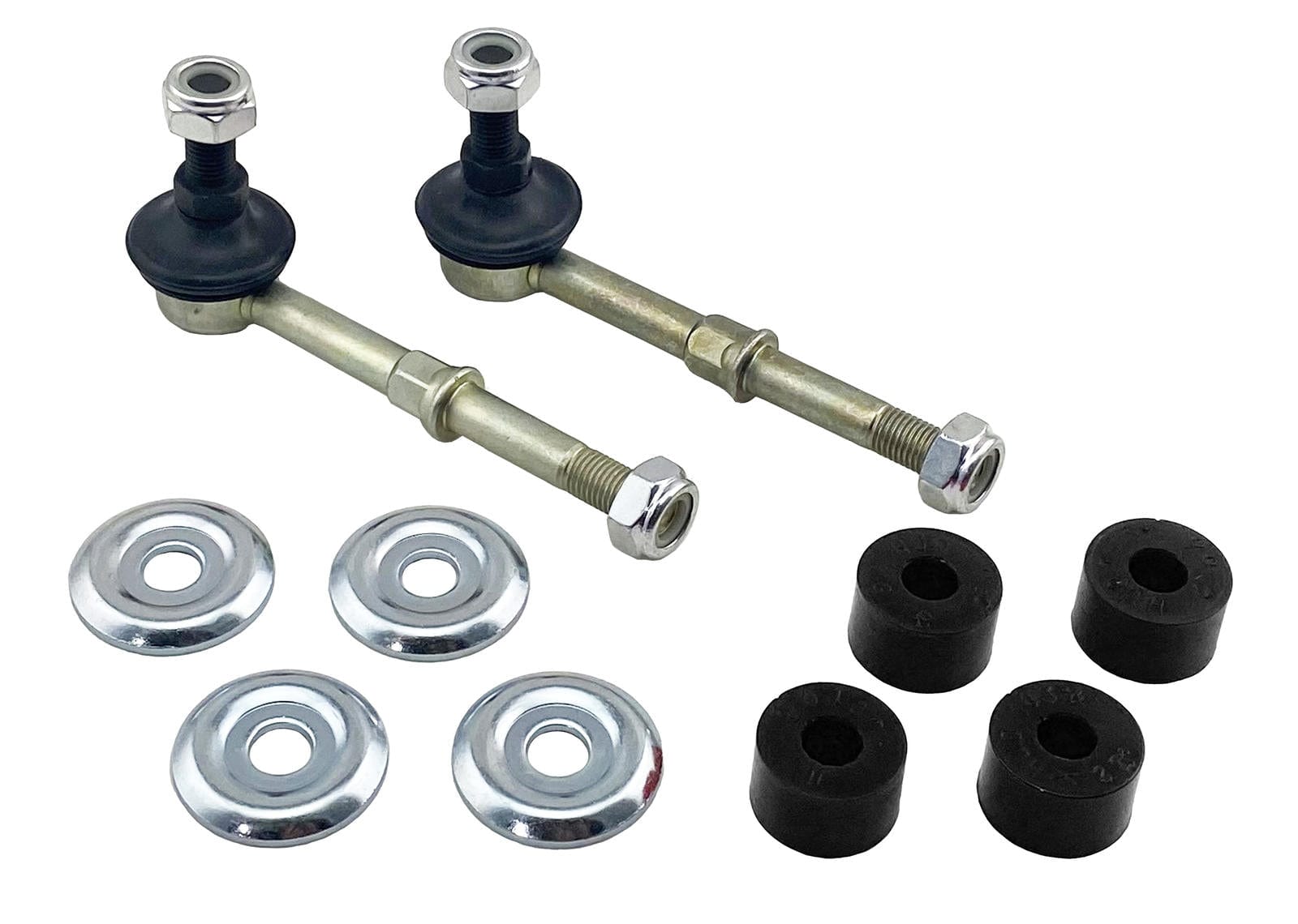Whiteline 10 x 16 x 26 cm / 65mm - horizontal/vertical - 10mm ball stud/bushing shank Rear Sway Bar Link to Suit Mitsubishi Lancer, Outlander and Proton Satria SR