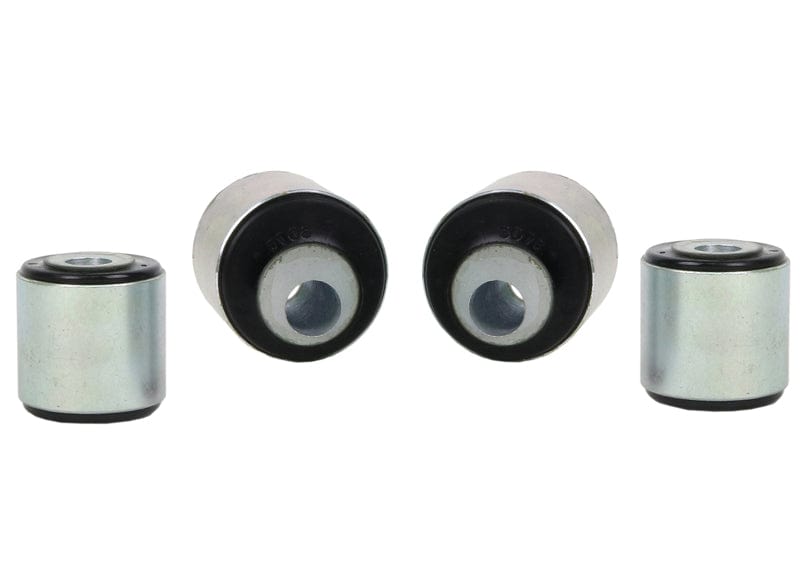 Whiteline 10 x 16 x 26 cm / Performance Alignment - 51mm OD - excludes auto transmission models - 2.0deg caster correction Front Leading Arm - To Differential Bushing Kit Offset to Suit Land Rover Defender, Discovery and Range Rover Classic SR