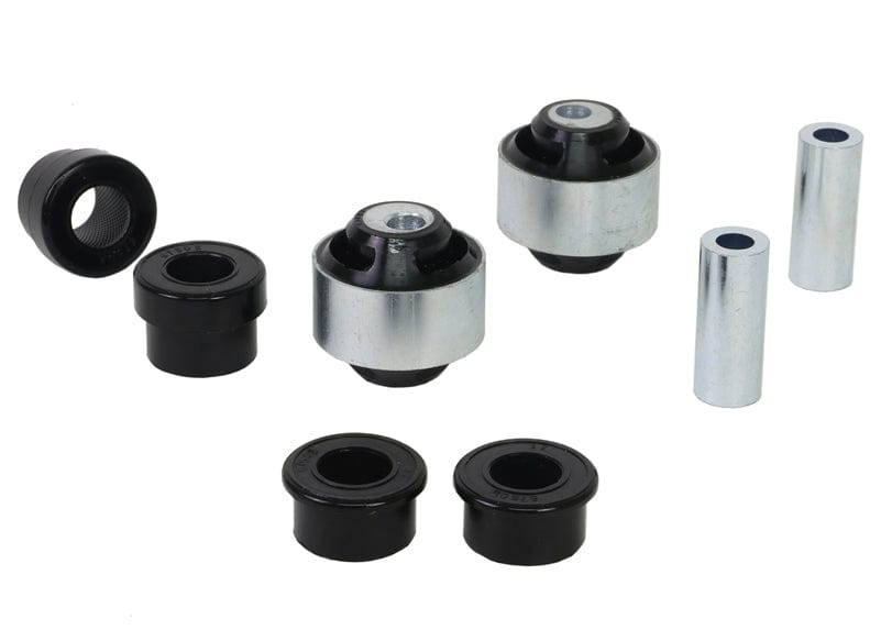 Whiteline 10 x 16 x 26 cm / Performance Alignment - 65mm OD - adds +0.5deg caster Front Control Arm Lower - Inner Bushing Kit Double Offset to Suit Honda Civic VII, VIII Gen and Integra DC5 SR