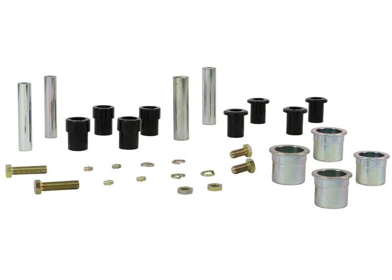 Whiteline 10 x 16 x 26 cm / Performance Alignment - adds +/- 0.5deg camber Front Control Arm Upper - Bushing Kit Double Offset to Suit Nissan 300ZX and Skyline R32 Fwd/Awd SR