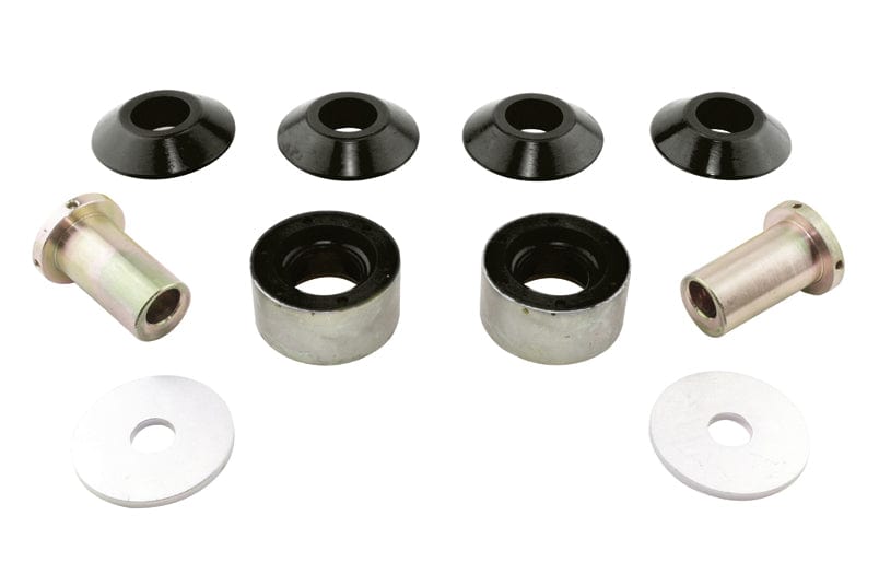 Whiteline 10 x 16 x 26 cm / Performance Alignment - adds +0.5deg caster + anti-lift Front Control Arm Lower - Inner Rear Bushing Double Offset Kit to Suit Subaru Forester, Impreza, Liberty and Outback SR