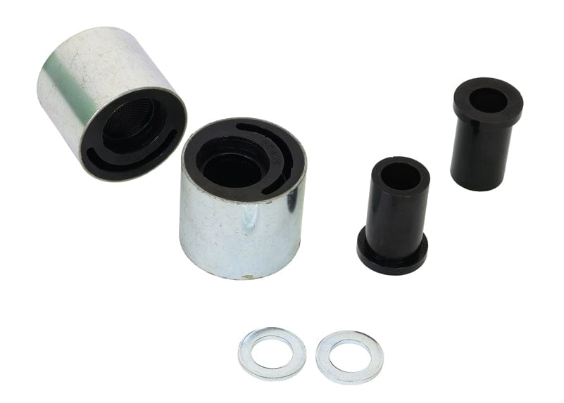 Whiteline 10 x 16 x 26 cm / Performance Alignment - adds +0.5deg caster Front Control Arm Lower - Inner Rear Bushing Double Offset Kit to Suit Ford Escape, Focus and Mazda3 SR