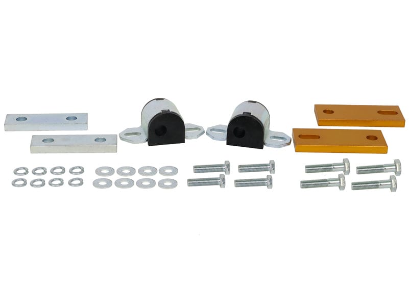 Whiteline 10 x 16 x 26 cm / Performance Alignment - adds +/- 1.0deg caster Front Control Arm Lower - Inner Rear Bushing Double Offset Kit to Suit Nissan Micra K11 SR