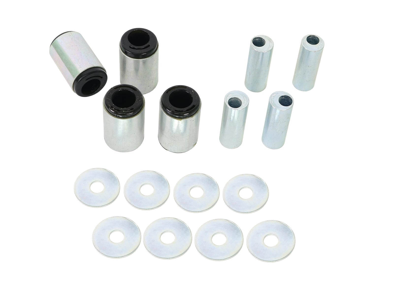 Whiteline 10 x 16 x 26 cm / Performance Alignment - extra offset - adds +/- 1.0deg camber Front Control Arm Lower - Bushing Kit Double Offset to Suit Nissan Navara D40, D23 and Pathfinder R51 SR