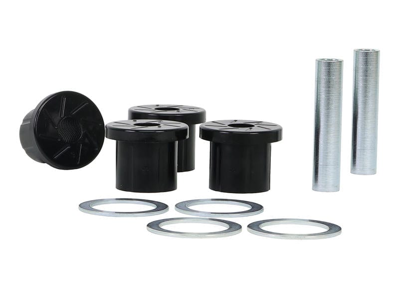 Whiteline 10 x 16 x 26 cm Rear Leaf Spring - Bushing Kit to Suit Toyota Land Cruiser 76, 78 and 79 Series SR