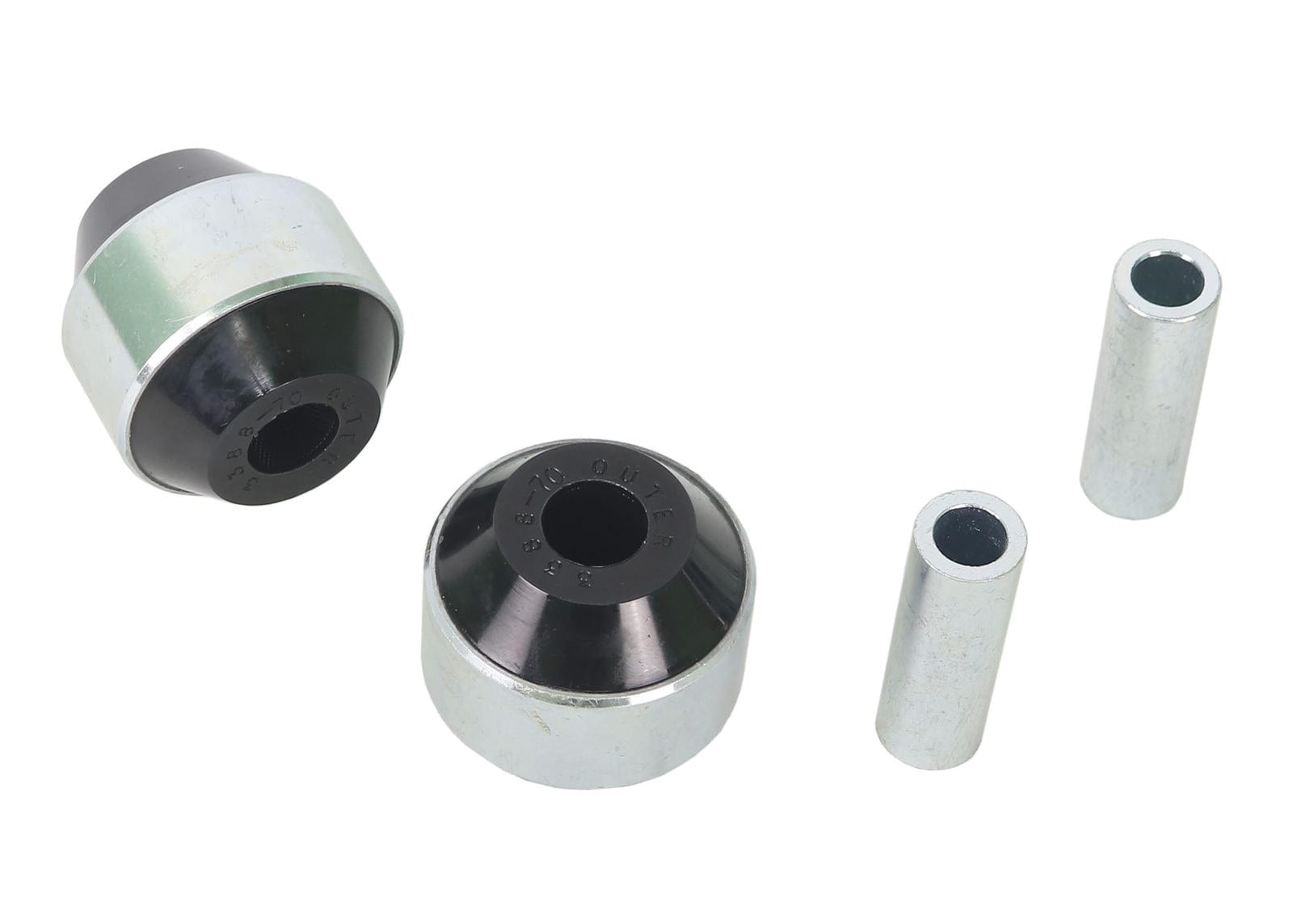 Whiteline 10 x 16 x 26 cm Rear Trailing Arm Lower - Front Bushing Kit t Suit Subaru Liberty and Outback SR