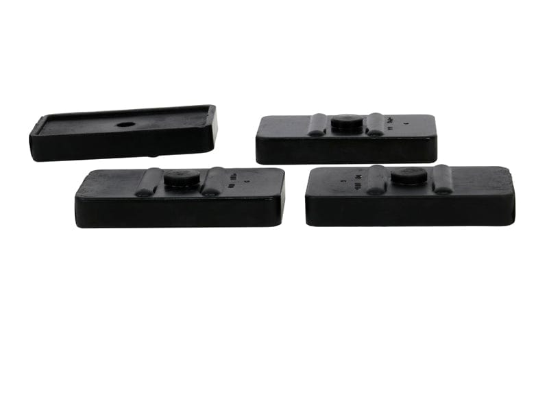 Whiteline 10 x 16 x 26 cm / Suits 63mm wide saddle Rear Leaf Spring - To Saddle Insulator Bushing Kit to Suit Holden FE-HG SR