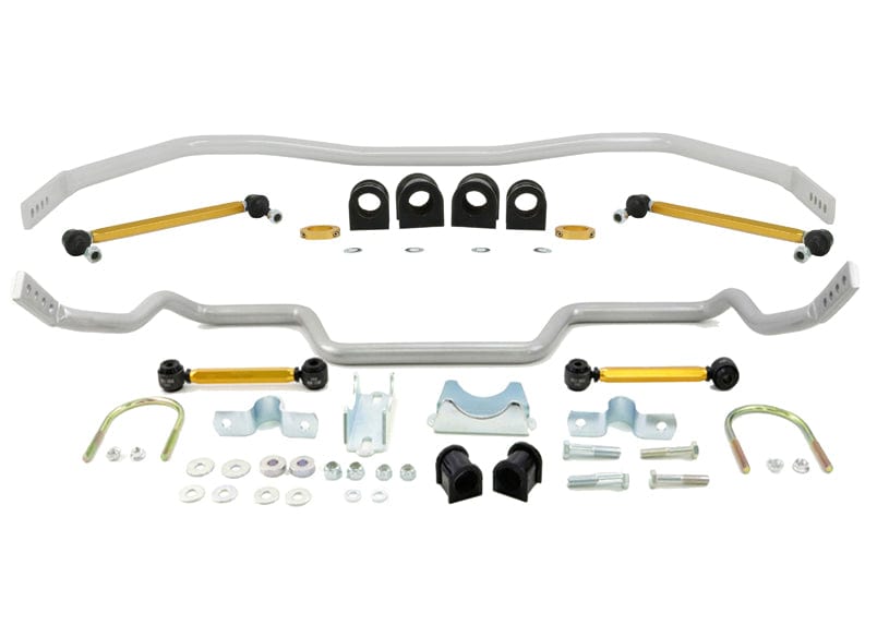 Whiteline 114 x 35 x 47 cm / Excludes convertible models Front and Rear Sway Bar - Vehicle Kit to Suit Ford Mustang S197 SR
