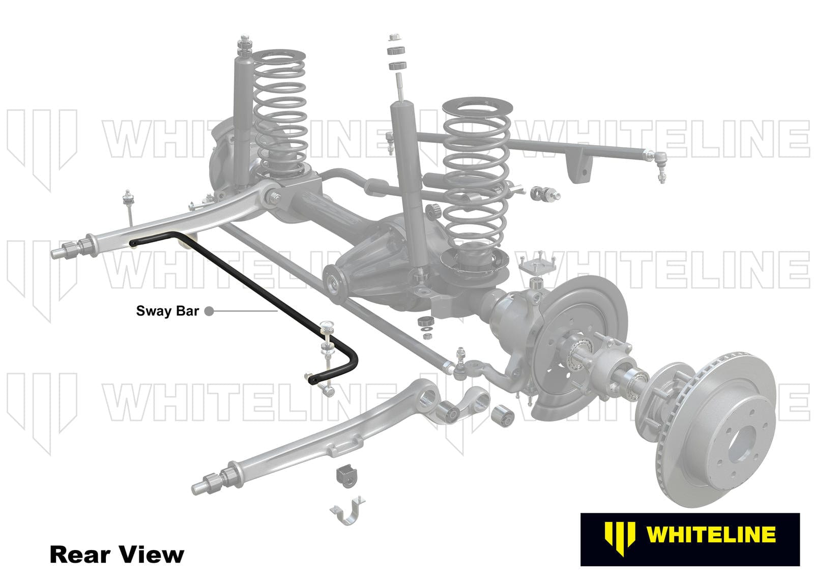 Whiteline 120 x 22 x 15 cm / Suits models with OEM sway bar Front Sway Bar - 20mm Non Adjustable to Suit Nissan Patrol GQ and Ford Maverick DA SR