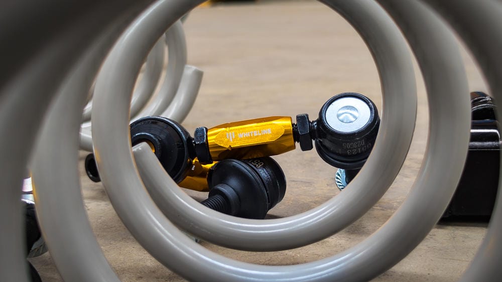 Whiteline 120 x 60 x 20 cm Front and Rear Grip Series Kit to Suit Subaru WRX VB, VN SR