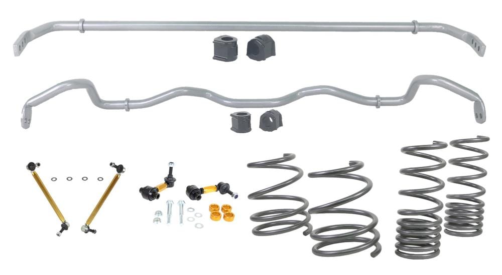 Whiteline 120 x 60 x 20 cm Front and Rear Grip Series Kit to Suit Subaru WRX VB, VN SR