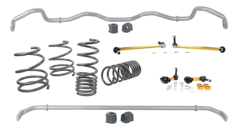 Whiteline 120 x 60 x 20 cm Front and Rear Grip Series Kit to Suit Subaru WRX VB, VN SR