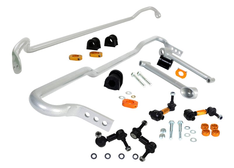 Whiteline 130 x 40 x 15 cm Front and Rear Sway Bar - Vehicle Kit to Suit Subaru Impreza WRX GE, GH SR