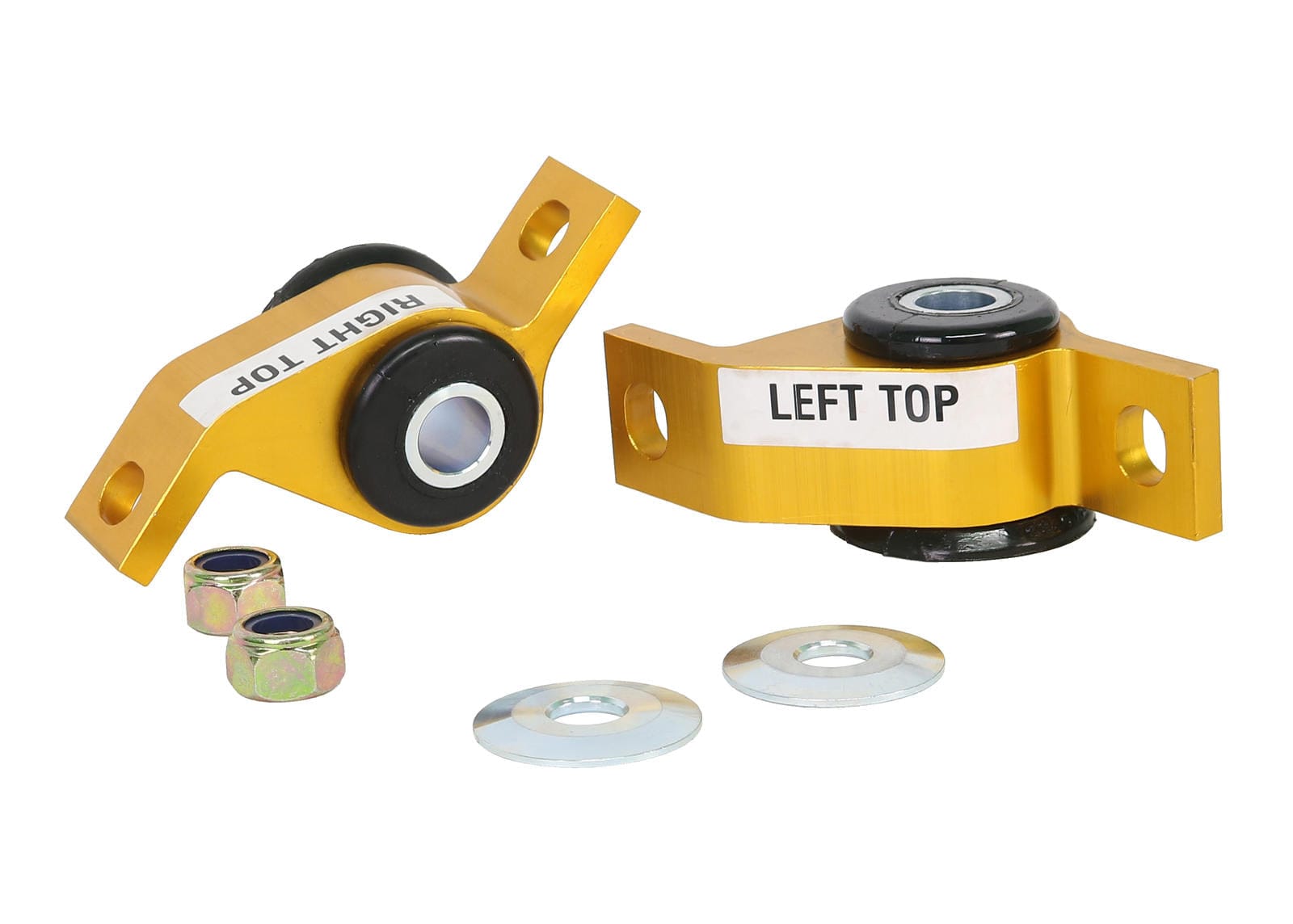 Whiteline 18 x 20 x 10 cm / Performance Alignment - adds +0.5deg caster + anti-lift - includes housing Front Control Arm Lower - Inner Rear Bushing Double Offset Kit to Suit Subaru Impreza and Liberty SR