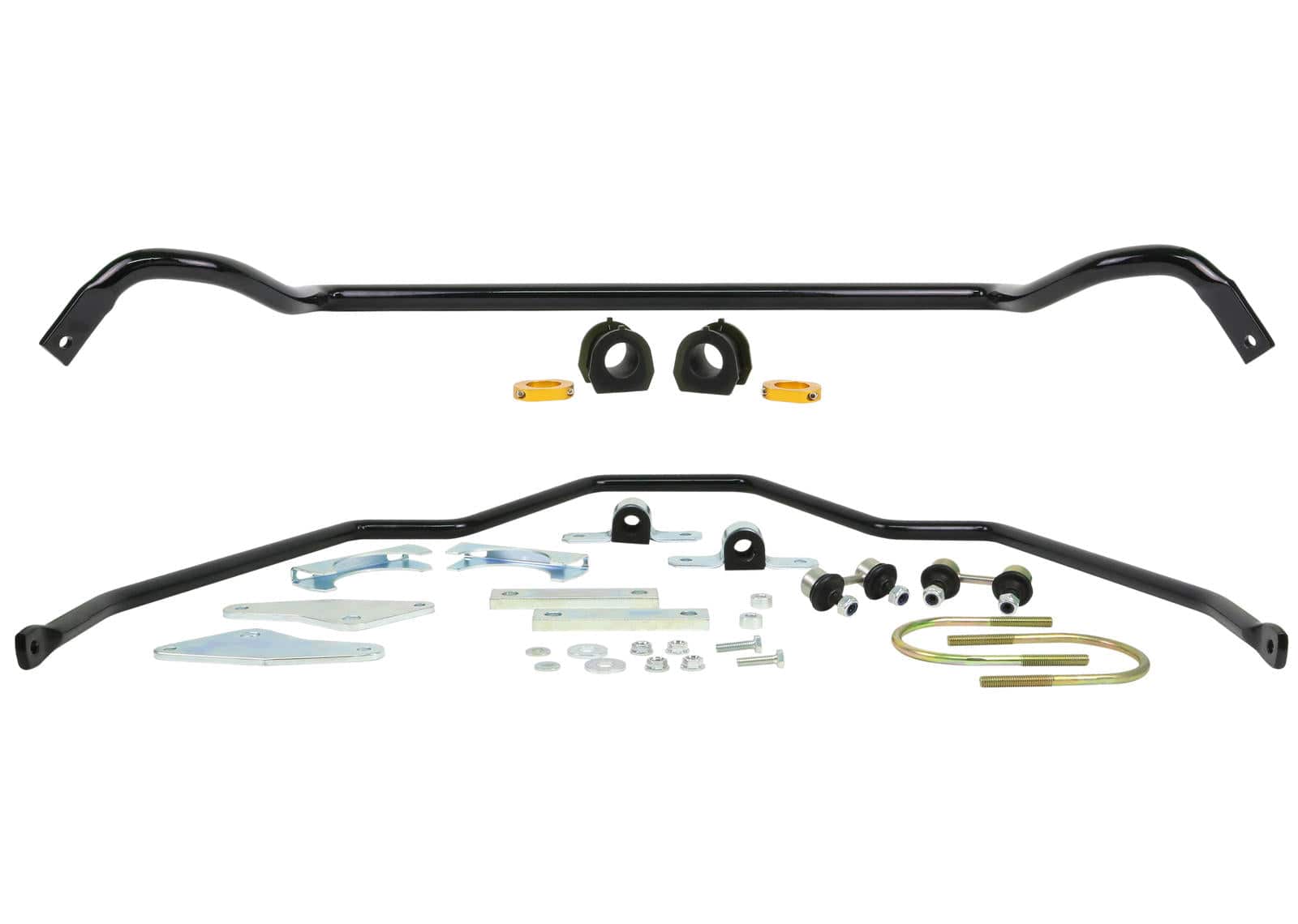 Whiteline 185 x 20 x 20 cm Front and Rear Sway Bar - Vehicle Kit to Suit Mitsubishi Triton ML, MN 4wd SR