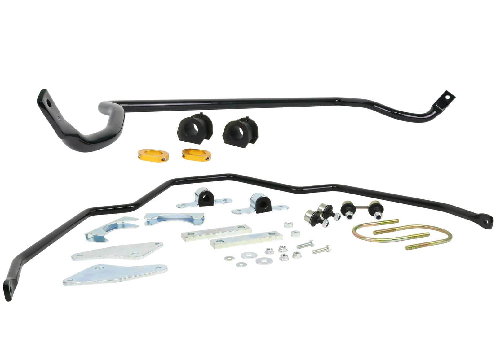 Whiteline 185 x 20 x 20 cm Front and Rear Sway Bar - Vehicle Kit to Suit Mitsubishi Triton ML, MN 4wd SR