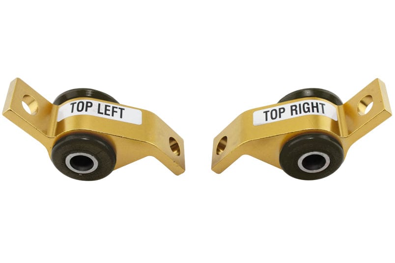 Whiteline 20 x 20 x 10 cm / Performance Alignment - COMFORT option - adds +0.5deg caster + anti-lift - includes housing Front Control Arm Lower - Inner Rear Bushing Double Offset Kit to Suit Subaru Impreza GC incl WRX/STi and Liberty BC-BE SR