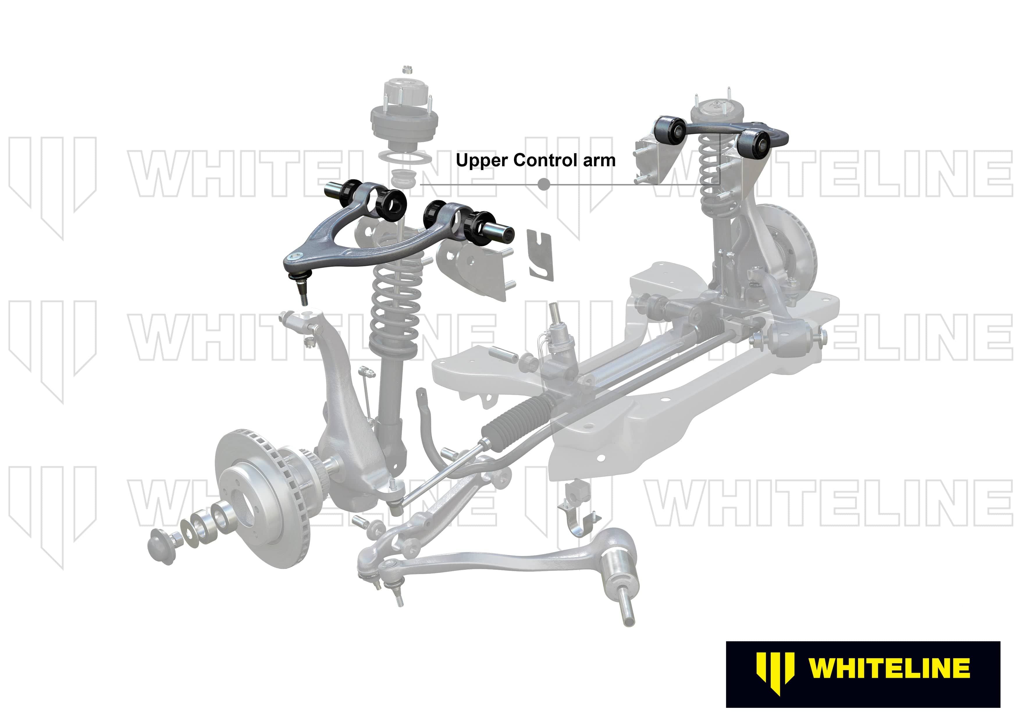 Whiteline 21 x 21 x 10 cm / Replacement Front Control Arm Upper - Arm to Suit Ford Falcon FG, FGX and FPV SR
