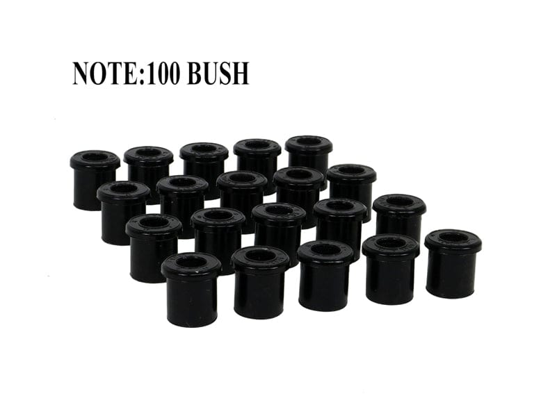 Whiteline 22 x 14 x 19 cm / OD=30.2, ID=18.4, L=34.5mm - bulk pack containing 100 loose bushings Leaf Spring - Bushing Kit - Bulk to Suit Toyota HiLux, Land Cruiser, 4Runner and HiAce SR
