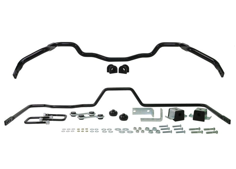 Whiteline 220 x 20 x 20 cm / Excludes models with airbag suspension Front and Rear Sway Bar - Vehicle Kit to Suit Toyota Hilux 2005-2015 4wd SR