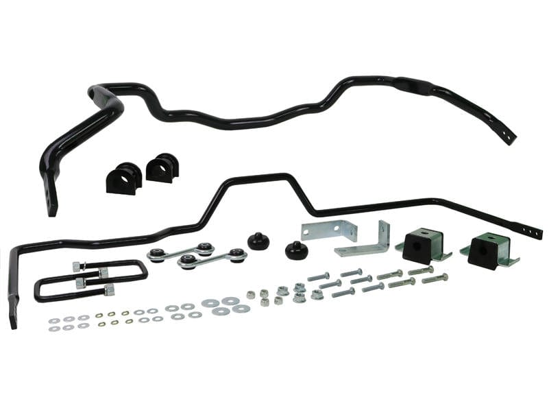 Whiteline 220 x 20 x 20 cm / Excludes models with airbag suspension Front and Rear Sway Bar - Vehicle Kit to Suit Toyota Hilux 2005-2015 4wd SR