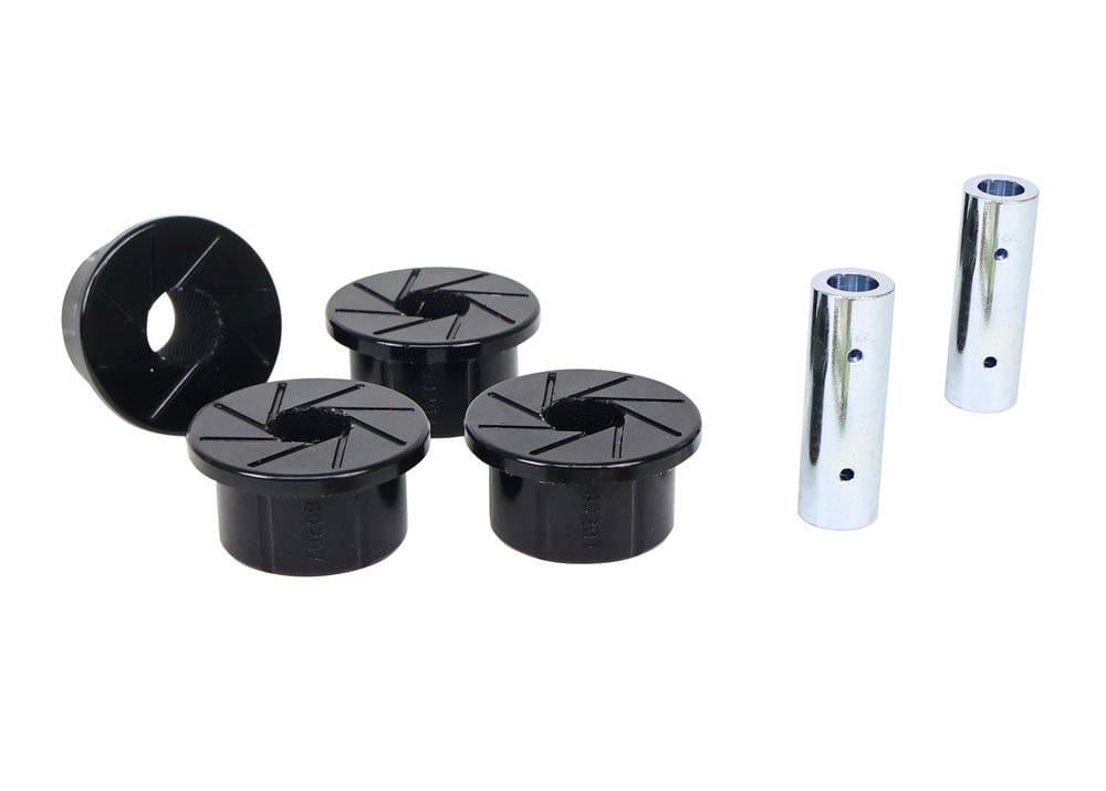 Whiteline 25 x 20 x 10 cm Rear Leaf Spring - Front Eye Bushing and Greaseable Pin Kit to Suit Ford Ranger PY 4wd and VW Amarok T1 4Motion SR