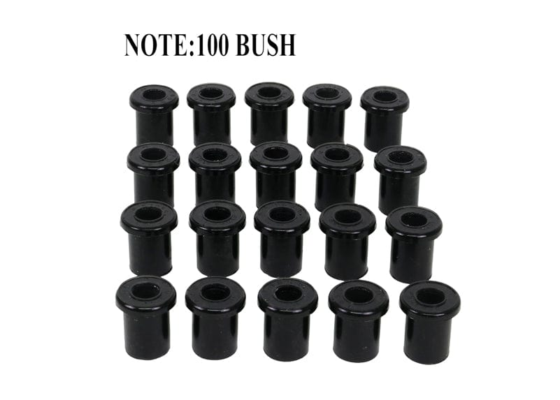 Whiteline 25 x 22 x 18 cm / OD=27.7, ID=16.3, L=40mm - bulk pack containing 100 loose bushings Rear Leaf Spring - Bushing Kit - Bulk to Suit Mitsubishi Challenger, L300, Pajero and Triton SR