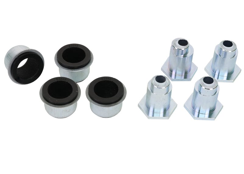 Whiteline 26 x 20 x 10 cm / Performance Alignment - adds +0.5deg camber Front Control Arm Lower - Bushing Kit Double Offset to Suit Iveco Daily 45C, 50C 4th Gen SR