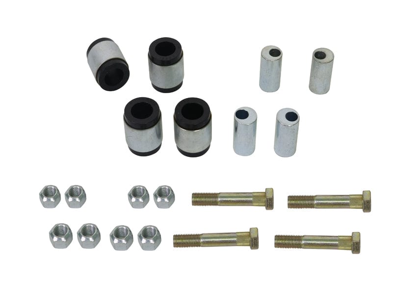 Whiteline 26 x 20 x 10 cm / Performance Alignment - adds +0.5deg camber Front Control Arm Upper - Bushing Kit Double Offset to Suit Iveco Daily 35S 4th Gen SR