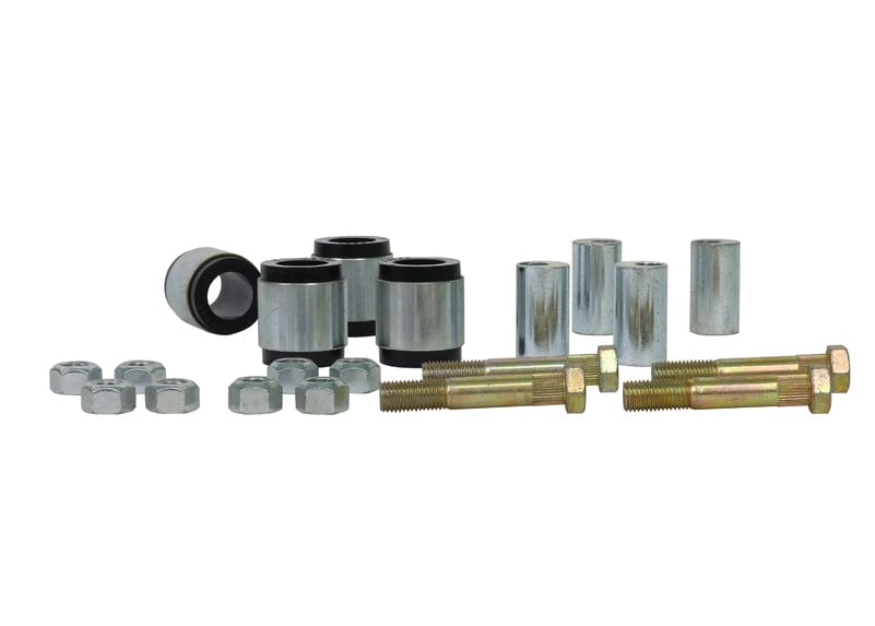 Whiteline 26 x 20 x 10 cm / Performance Alignment - adds +0.5deg camber Front Control Arm Upper - Bushing Kit Double Offset to Suit Iveco Daily 35S 4th Gen SR