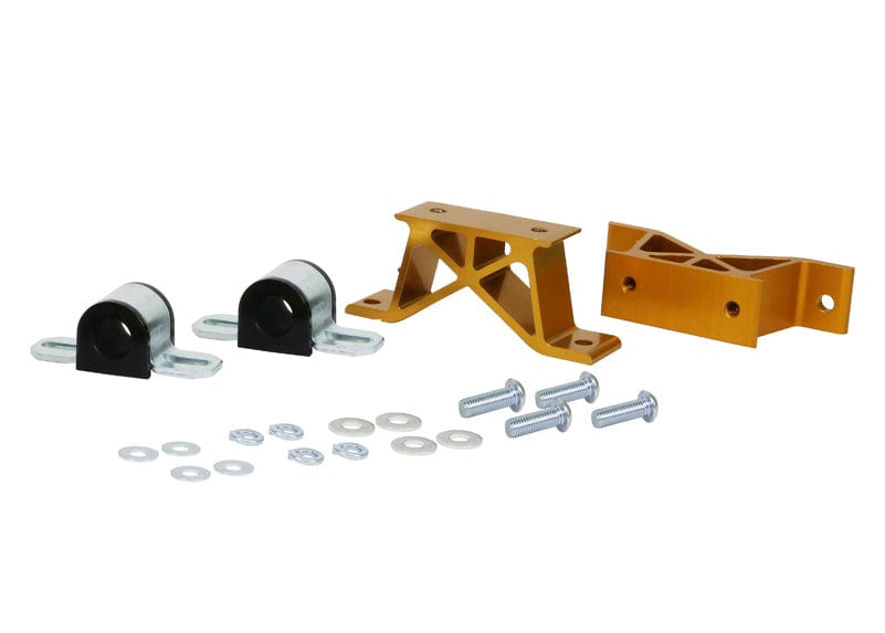Whiteline 26 x 20 x 10 cm Rear Sway Bar Mount - Kit 27mm to Suit Subaru Impreza, liberty and Outback SR