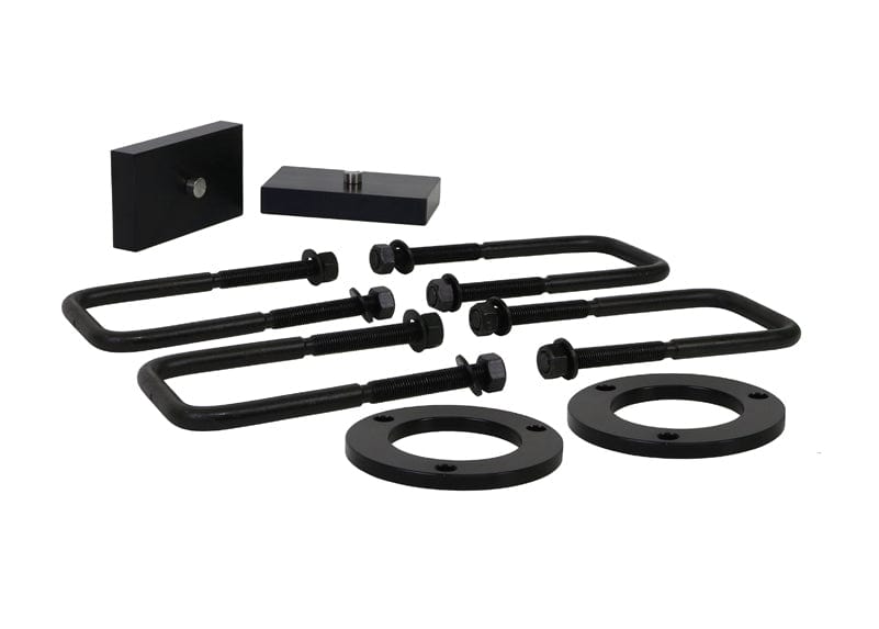 Whiteline 38 x 20 x 9 cm / Lifts vehicle approximately 25mm Front and Rear Lift Kit to Suit Mitsubishi Triton ML, MN 4wd SR