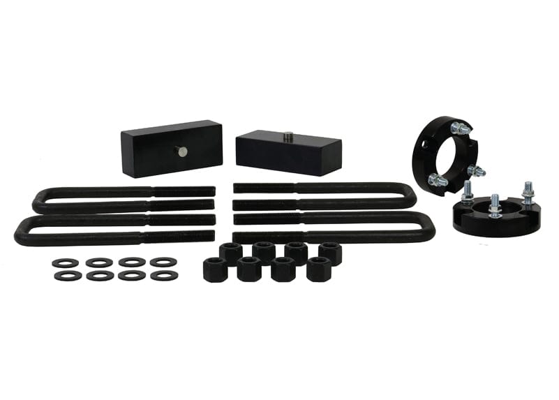 Whiteline 38 x 20 x 9 cm / Lifts vehicle approximately 35mm Front and Rear Lift Kit to Suit Nissan Navara D40 4wd SR