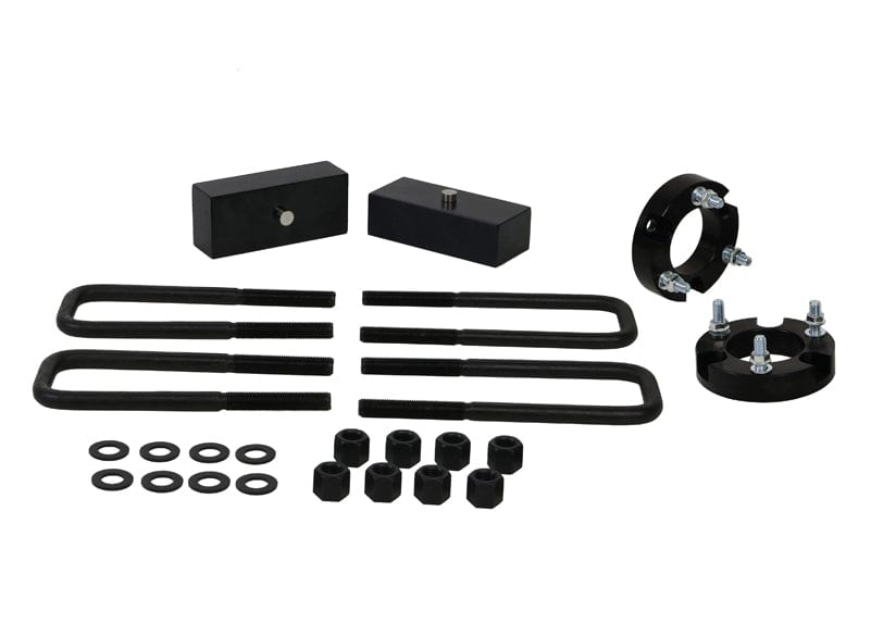 Whiteline 38 x 20 x 9 cm / Lifts vehicle approximately 35mm Front and Rear Lift Kit to Suit Nissan Navara D40 4wd SR