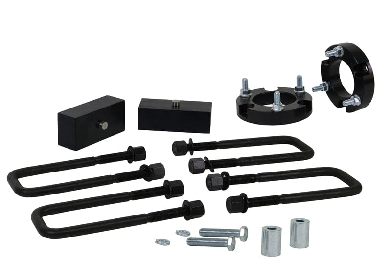 Whiteline 38 x 20 x 9 cm / Lifts vehicle approximately 45mm Front and Rear Lift Kit to Suit Toyota HiLux 2005-on and Foton Tunland P201 4wd SR