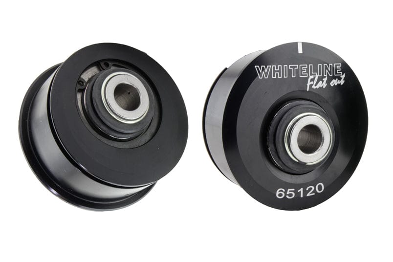 Whiteline 39 x 20 x 6 cm / Performance Alignment - alloy bushings with spherical bearing - adds +0.5deg caster + anti-lift - MOTORSPORT Front Control Arm Lower - Inner Rear Bushing Double Offset Kit to Sut Mitsubishi Lancer Evolution X SR