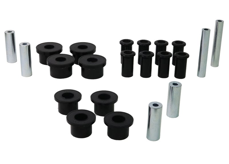 Whiteline 39 x 20 x 9 cm Rear Leaf Spring - Bushing Kit to Suit Volkswagen Amarok 2H 2wd/4Motion SR
