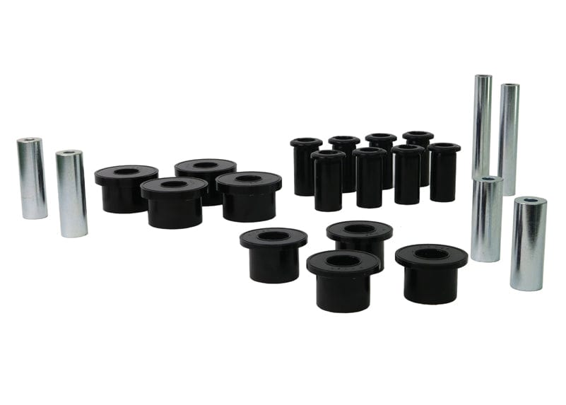 Whiteline 39 x 20 x 9 cm Rear Leaf Spring - Bushing Kit to Suit Volkswagen Amarok 2H 2wd/4Motion SR