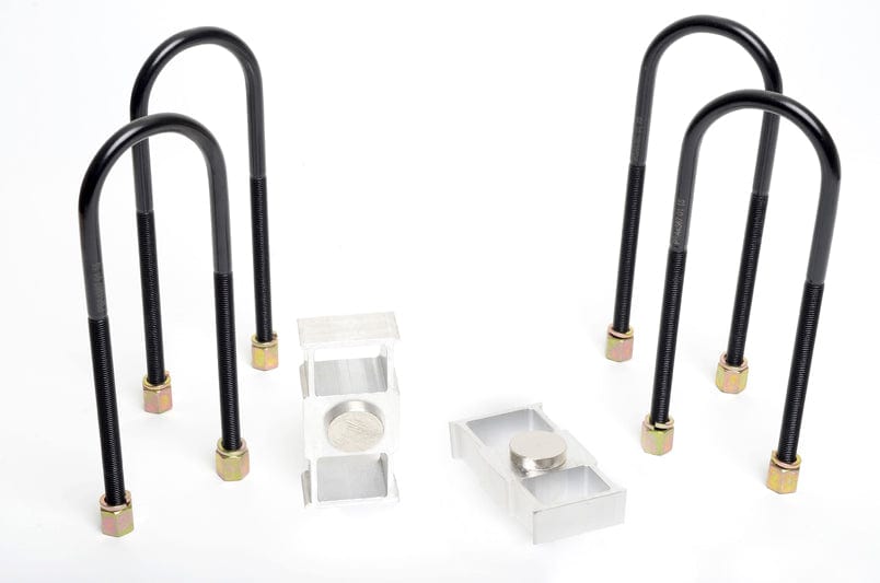 Whiteline 40 x 20 x 10 cm / Block = 25mm, Pin = 32mm, Hole = 35mm, U Bolt = M14x75mm Rear Lowering Block - Kit 1" to Suit Ford Falcon EF-FGX and FPV SR