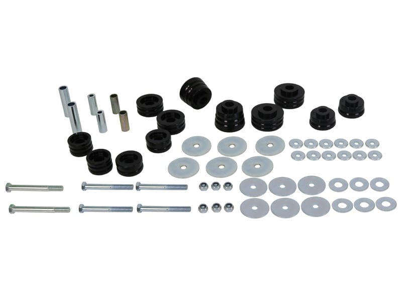 Whiteline 40 x 20 x 10 cm Front and Rear Body Mount - Bushing Kit to Suit Ford Ranger PJ, PK and Mazda BT-50 UN 4wd SR